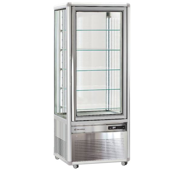 Vitrine verticale Snelle positive spécial chocolat ventilée 500 L