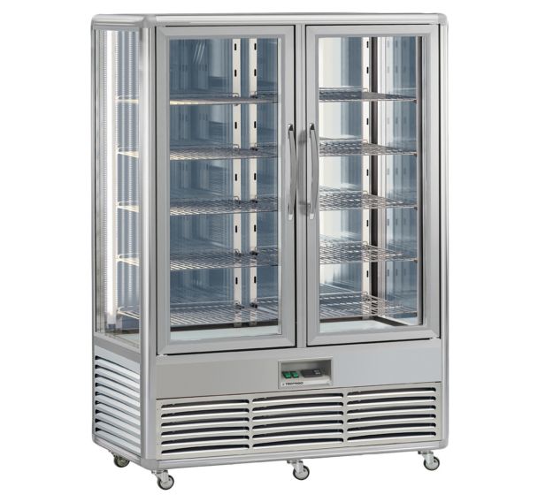 Vitrine verticale Snelle positive ventilée 1010 L, grilles- SNELLE 1010 G LED