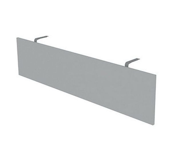 Voile de fond L.160 avec supports inclus, Gris