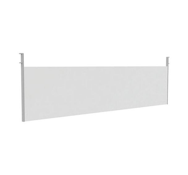Voile de fond blanc pour bureau X4