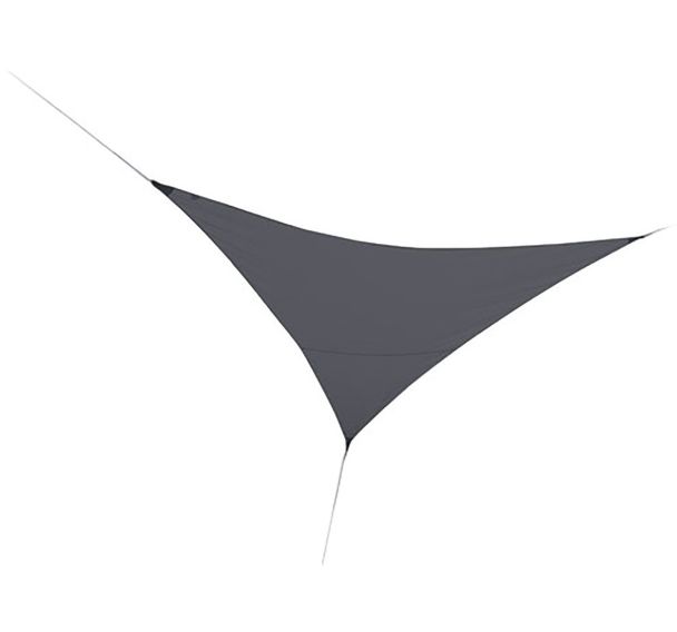 Voile ombrage triangulaire 3x3m ardoise