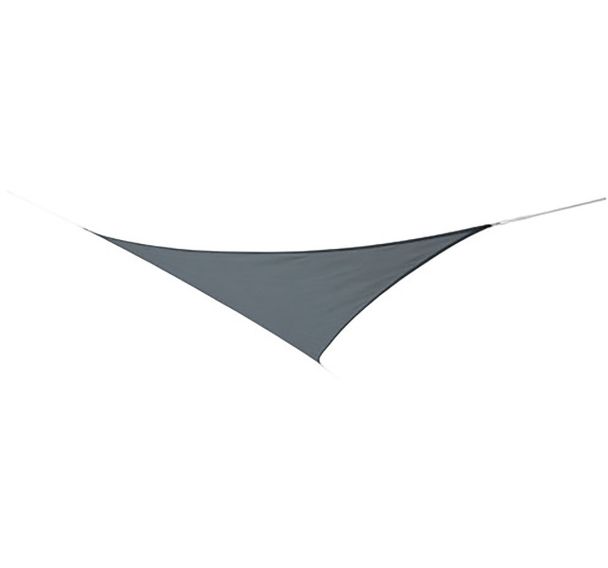 Voile ombrage triangulaire 5m ardoise