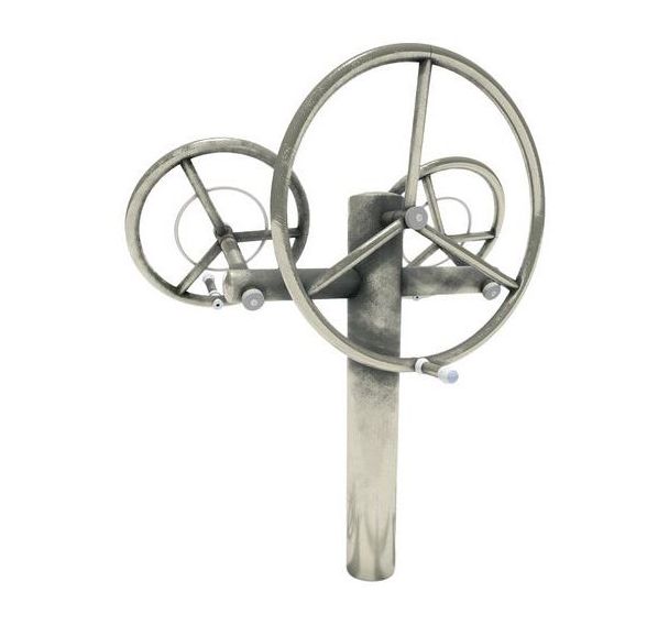 Volant barreur connecté inox