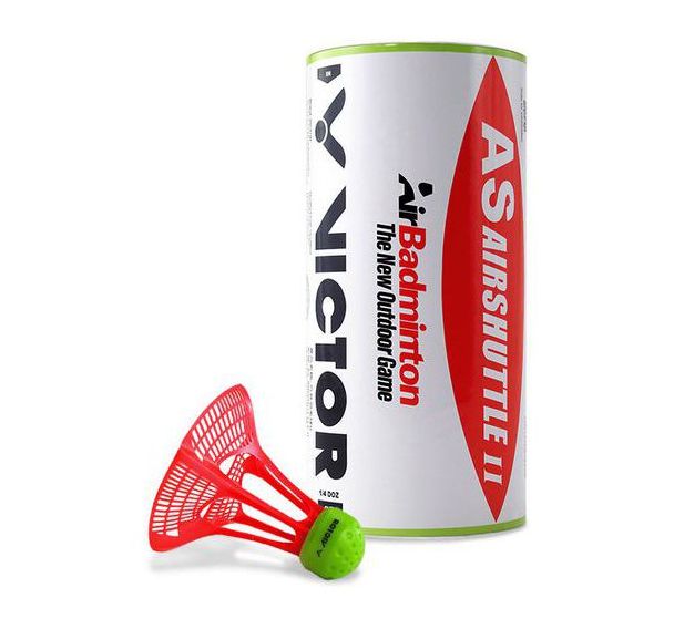 Volants Air Badminton AS AirShuttle II Victor - tube de 3