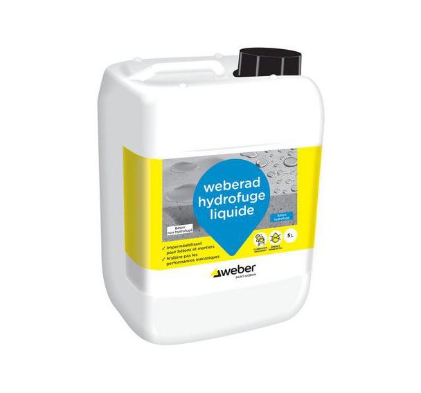 Weberad hydrofuge liquide - 5l