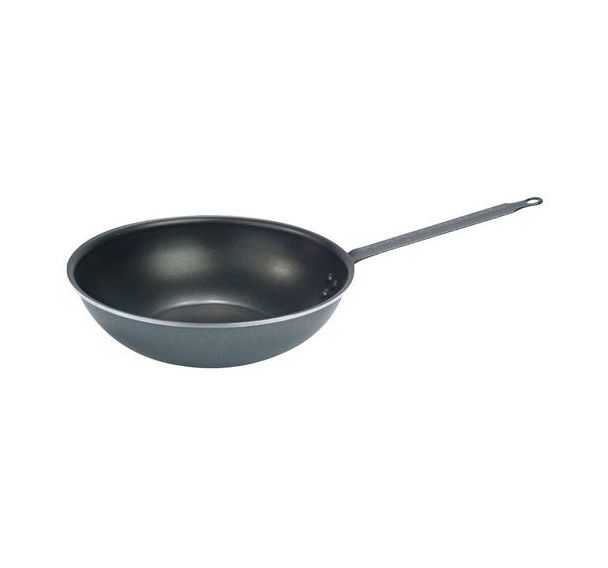 Wok aluminium anti-adhérente ''classe chef''