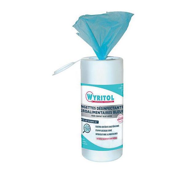 Lingettes bleues agro alimentaires - Wyritol