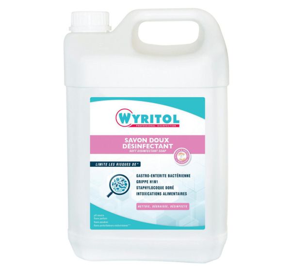 Wyritol savon liquide désinfectant - bidon 5L