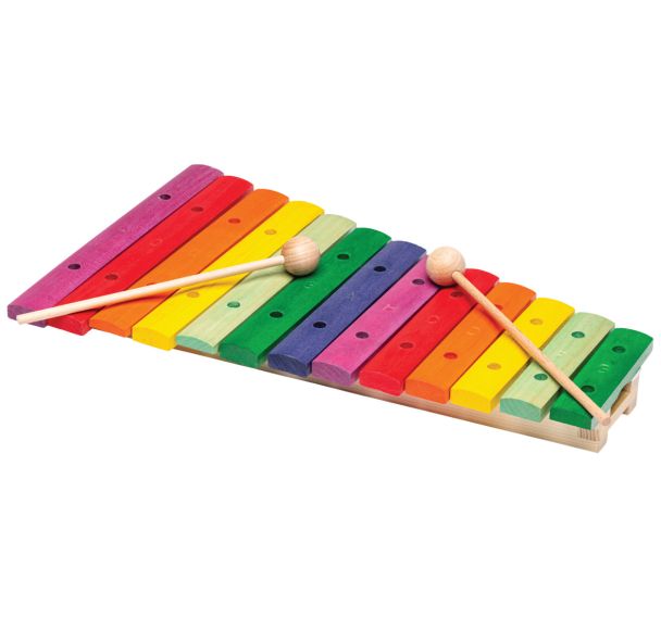 Xylophone 13 lames colorees-Fuzeau