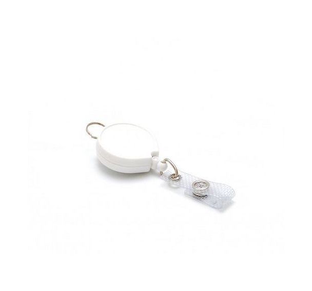 Zip Enrouleur badge plastique - Paquet de 100 - Sogedex