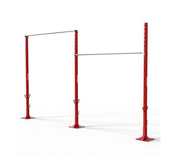 barre fixe sans haubans - 2 places