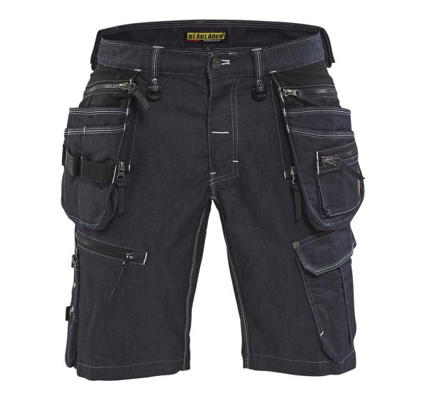 short x1900 artisan stretch 2D marine/noir - Blaklader