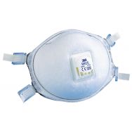 10 demi-masques respiratoire coque à usage unique 3M - FFP2 D avec soupape