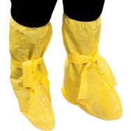 10 paires de surbottes en deltachem® à usage unique jaune