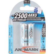2 batteries rechargeables 5035432 HR6 / AA