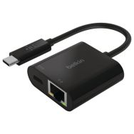 Adaptateur USB-C vers Ethernet + recharge - Belkin