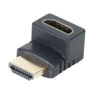 Adaptateur hdmi or m/f coude 90 - modele b