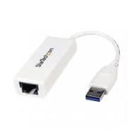 Adaptateur réseau USB 3.0 vers Gigabit Ethernet NIC - M/F - Blanc