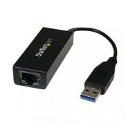 Adaptateur réseau USB 3.0 vers Gigabit Ethernet NIC - M/F - Noir