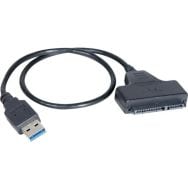 Adaptateur USB 3.0 et SATA 2.5'' SSD-HDD auto-alimenté