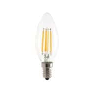 Ampoule à filament LED Olive C35 4W / 470lm culot E14 2700K