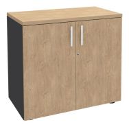 Armoire basse Urbano corps carbonne