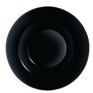 Assiette à pâtes en verre sodocalcique ø28,5 cm noir-Black-Arcoroc