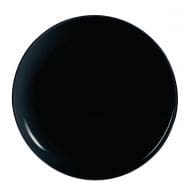 Assiette à pizza en verre sodocalcique ø32 cm noir-Black-Arcoroc