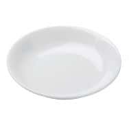 Assiette creuse en porcelaine ø20 cm blanc-Eo
