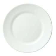 Assiette creuse en verre trempé ø22,5 cm blanc-Restaurant-Arcoroc