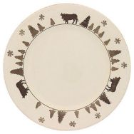 Assiette plate 27 cm - Vache gris taupe - Table&Cook