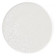 Assiette plate en porcelaine ø27 cm blanc-Agrume