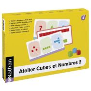 Atelier cubes et nombres 2 pour 2 enfants
