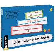Atelier cubes et nombres 3 pour 2 enfants