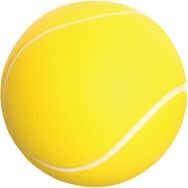 Balle de tennis en mousse - 6,3cm