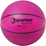 Ballon Basket Initiation PVC Sporteus T5 Ø 220mm 400 mauve