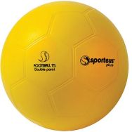 Ballon foot Init Double paroi mousse PVC Sporteus Ø220 jaune