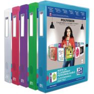 Boite Oxford Polyvision 24x32 Dos 40mm Polypro  - Assorti