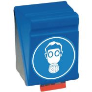 Boîte de rangement des EPI - Maxi masque respiratoire - Bleu