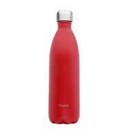 Bouteille isotherme 1L rouge matt - Qwetch