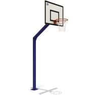 Panier de basketball Atlanta - GES - 2, 60 m galvanisé et peint à sceller