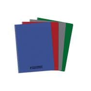 CONQUERANT Cahier Classique 24x32cm Grands Carreaux Seyès 100 Pages Reliure Intégrale Couverture Polypro Coloris Assortis