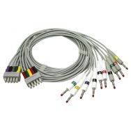 Cable ECG fiche banane pour électrocardiographe SE-301-EDAN