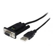 Câble adaptateur DCE USB vers série RS232 DB9 null modem