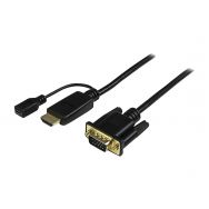 Câble adaptateur HDMI vers VGA M/M 1,8m