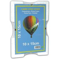 Cadre Sous Verre Neumann 20x25 Cm Sans Bordure - Clip De Fixation - Verre En Polystyrène 1.5mm - Fabriqué En Allemagne