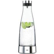 Carafe fraîcheur 1L Flow-bottle verre+/inox