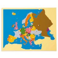 Carte puzzle 'L’Europe'