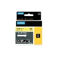Cassettes ruban Dymo Rhino Pro ID1 - Nylon flexible - S0718120 - Noir