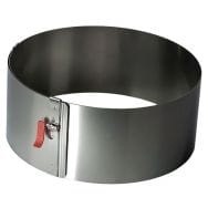 Cercle à pâtisserie extensible 18-30 cm / Hauteur 10 cm - Lares